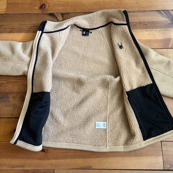 Spyder Fleece Lined Full Zip Men's Jacket - Picture 5 of 6